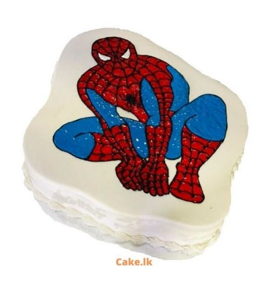 Spider- Man White Cake 2kg